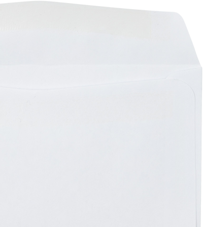 White 24lb #6 3/4 Regular Envelopes (3 5/8 x 6 1/2) with Press Stick™
