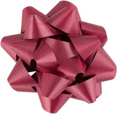 Burgundy Red 7 Inch Large Gift Bows