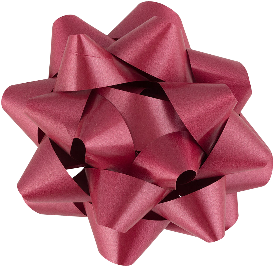 Burgundy Red 7 Inch Large Gift Bows