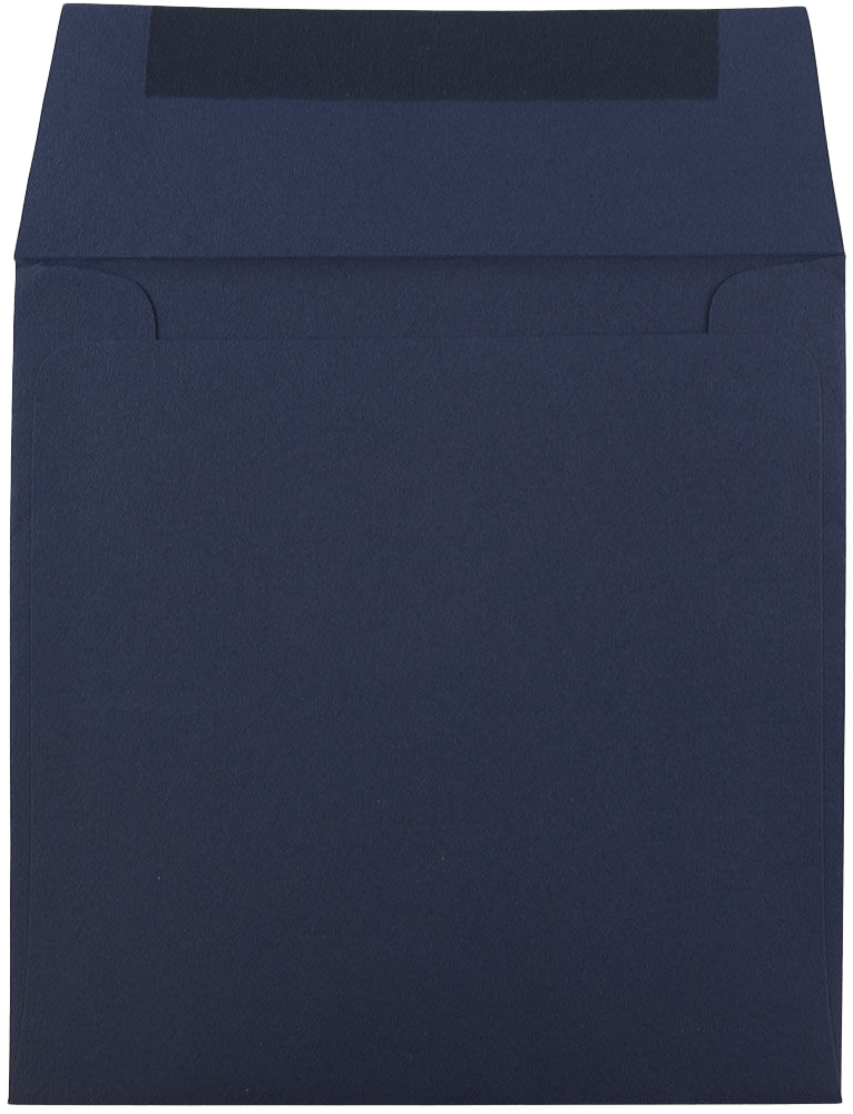 Navy Blue 32lb 6 x 6 Square Envelopes