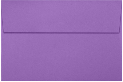 Assorted Darks 28lb A8 Invitation Envelopes (5 1/2 x 8 1/8) - 125 Pack