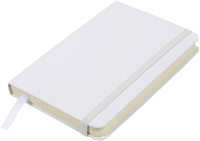White Small 3 3/4 x 5 5/8 Notebooks (100 Lined Pages)