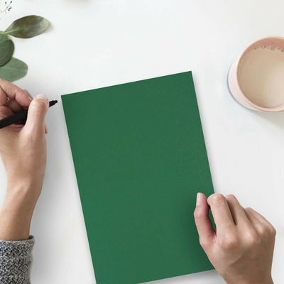 Dark Green 130lb 8 1/2 x 11 Cardstock