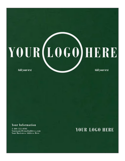 Dark Green 130lb 8 1/2 x 11 Cardstock