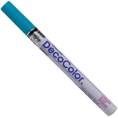 Light Blue Opaque Extra Fine Line Paint Marker
