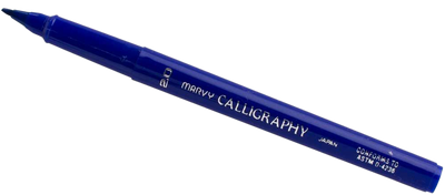 Blue Calligraphy Pen 2.0