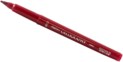 Red Calligraphy Pen 2.0