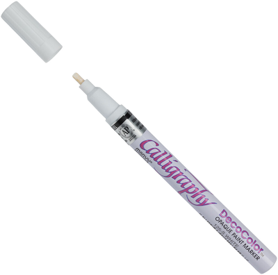 White Calligraphy Opaque Paint Marker
