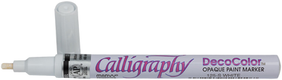 White Calligraphy Opaque Paint Marker
