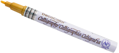 Gold Calligraphy Opaque Paint Marker
