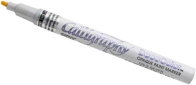 Silver Calligraphy Opaque Paint Marker