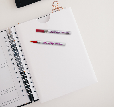 Red Calligraphy Opaque Paint Marker