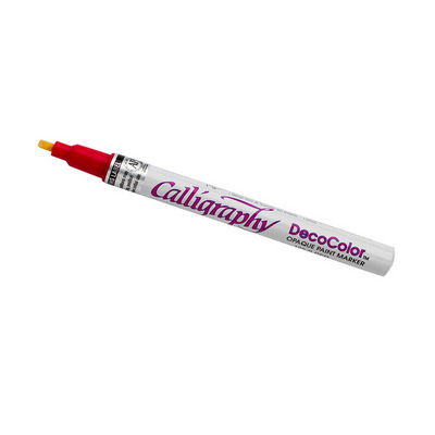 Red Calligraphy Opaque Paint Marker