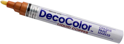 Copper Broad Line Opaque Paint Marker