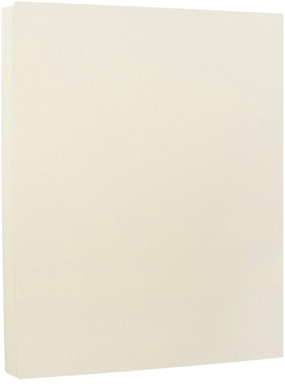 Ivory 80lb 8 1/2 x 11 Cardstock