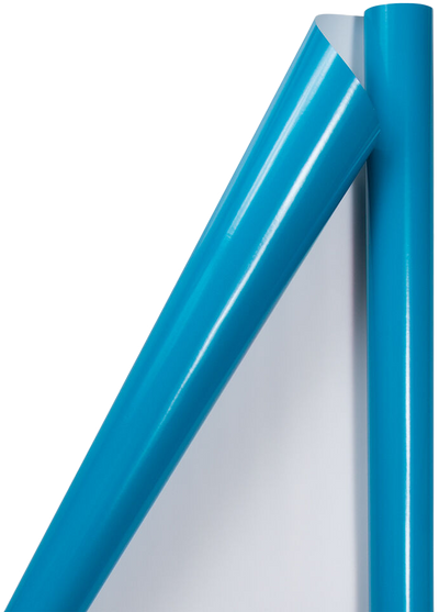 Bright Blue Wrapping Paper (25 Sq Ft)
