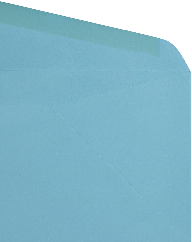 Pastel Blue 24lb #10 Regular Envelopes (4 1/8 x 9 1/2)