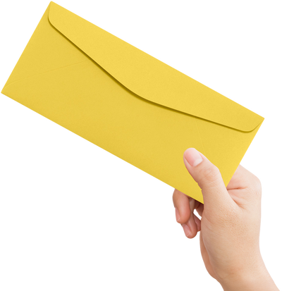 Goldenrod 24lb #10 Regular Envelopes (4 1/8 x 9 1/2)
