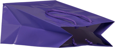 Purple Medium Glossy Gift Bags (8 x 10 x 4)