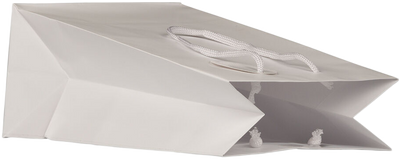 White Medium Matte Gift Bags (8 x 10 x 4)