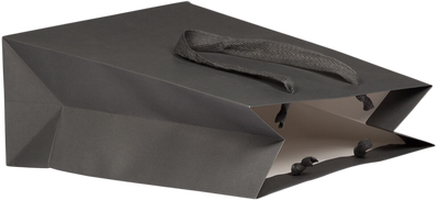 Gray Kraft Recycled Large Matte Heavy Duty Gift Bags (10 x 13 x 5)