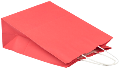 Red Kraft Large Gift Bags (10 x 13 x 5)