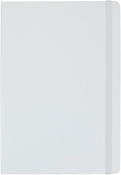 White Large 5 7/8 x 8 1/2 Notebooks (100 Lined Pages)