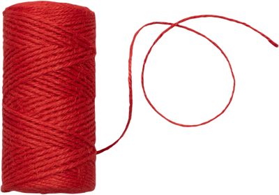 Red 75 Yards Twine Ribbon