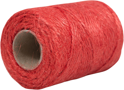 Red 75 Yards Twine Ribbon