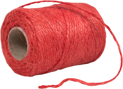 Red 75 Yards Twine Ribbon