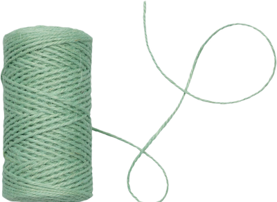 Aqua Blue 75 Yards Twine Ribbon
