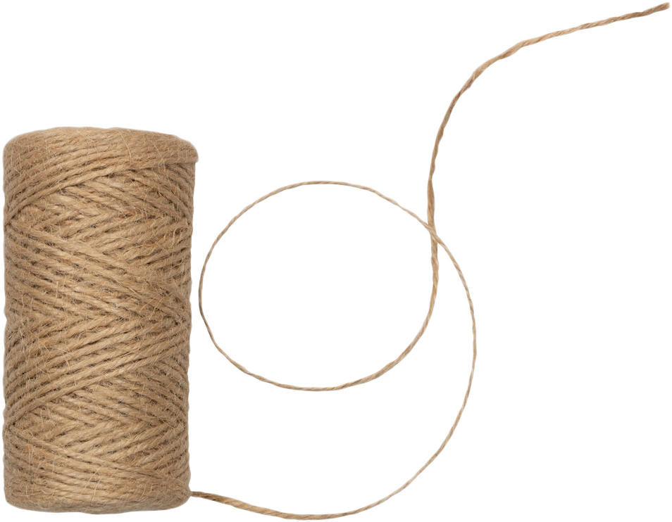 Kraft Brown 75 Yards Twine Ribbon