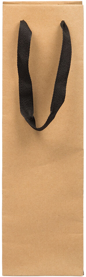 Matte Kraft Wine Bottle Gift Bags (5 x 4 x 12 3/4)