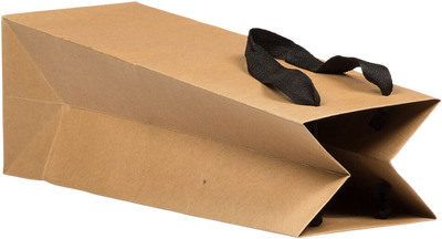 Matte Kraft Wine Bottle Gift Bags (5 x 4 x 12 3/4)