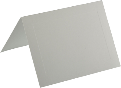 White 65lb A6 Panel Foldover Cards (4 5/8 x 6 1/4)