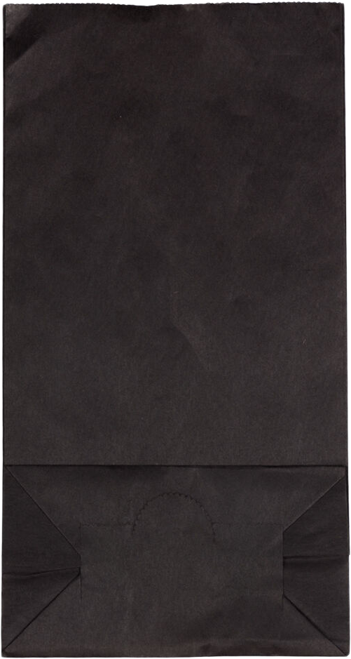Black Kraft Small Paper Lunch Bags (4 1/4 x 5 1/2 x 2 3/8)