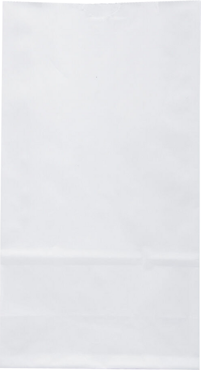 White Kraft Small Paper Lunch Bags (4 1/4 x 8 x 2 1/4)