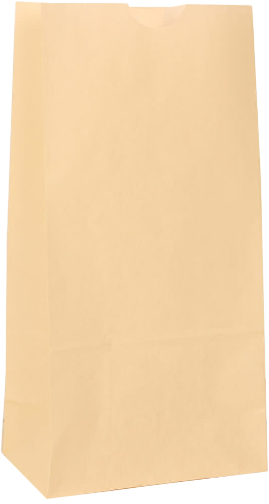 Ivory Small Paper Lunch Bags (4 1/4 x 8 x 2 1/4)
