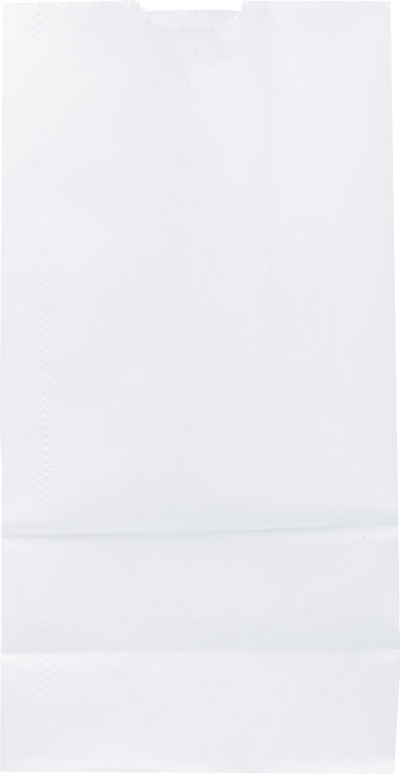 White Kraft Medium Paper Lunch Bags (5 x 9 3/4 x 3)