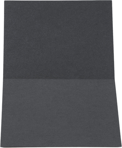 Anthracite Black Metallic 100lb A2 Foldover Card (4 1/4 x 5 1/2)