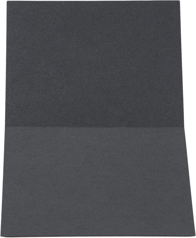 Anthracite Black Metallic 100lb A2 Foldover Card (4 1/4 x 5 1/2)