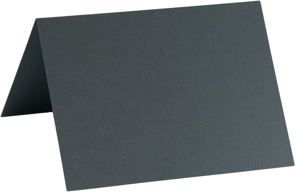 Malachite Green Metallic 80lb 5 x 7 Foldover Cards
