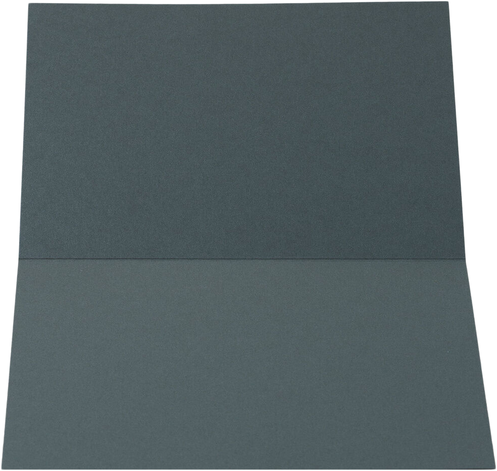 Malachite Green Metallic 80lb 5 x 7 Foldover Cards