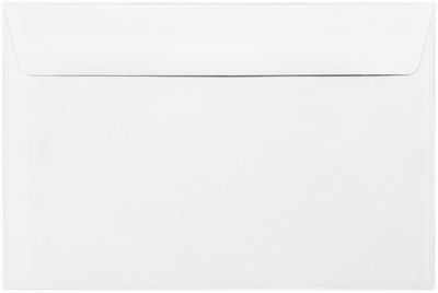 White with Security Tint 24lb 6 x 9 Booklet Window Envelopes