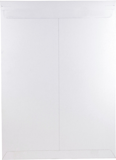White 130lb 13 x 18 Photo Mailer Envelopes with Peel & Seal