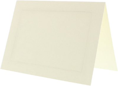 Ivory 65lb A2 Panel Foldover Cards (4 3/8 x 5 7/16)