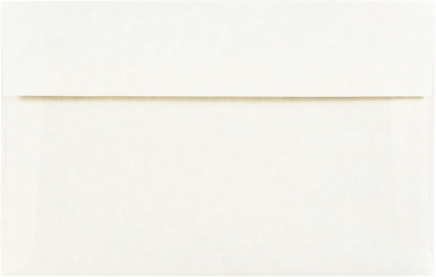 White Parchment 24lb A10 Invitation Envelopes (6 x 9 1/2)