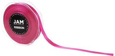 Hot Pink Satin 3/8 Inch x 25 Yards Ribbon