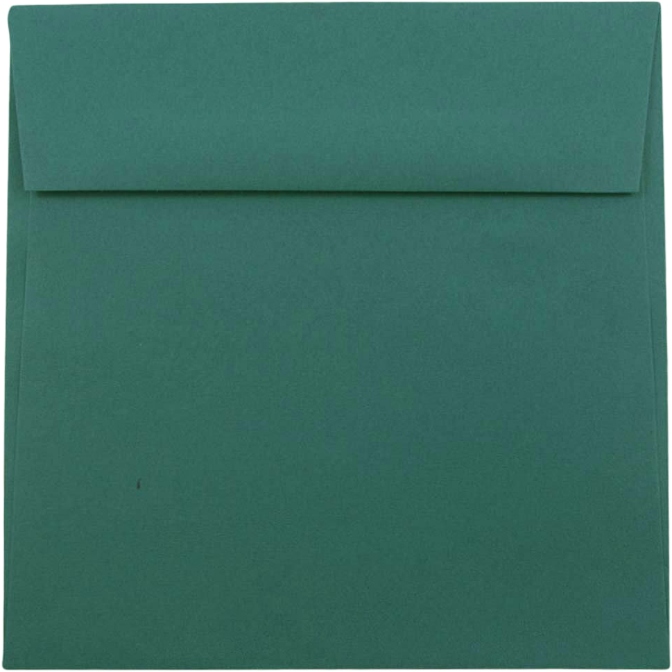 Teal Blue 32lb 6 1/2 x 6 1/2 Square Envelopes