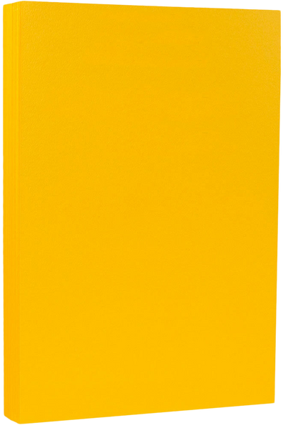 Sunflower Yellow 100lb 8 1/2 x 14 Cardstock